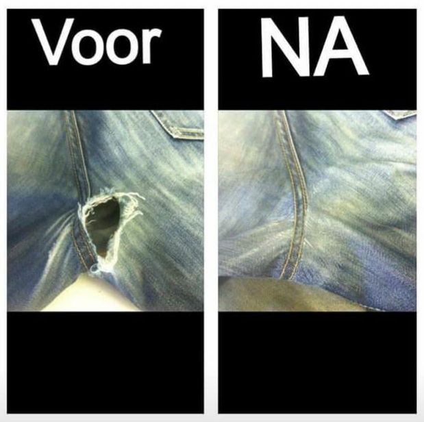 Kleding Repareren voorbeeld